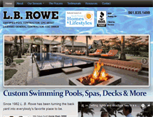 Tablet Screenshot of lbrowe.com